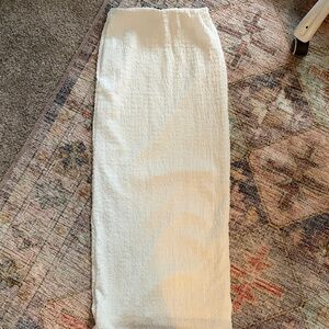 SHEIN Cream Maxi Skirt